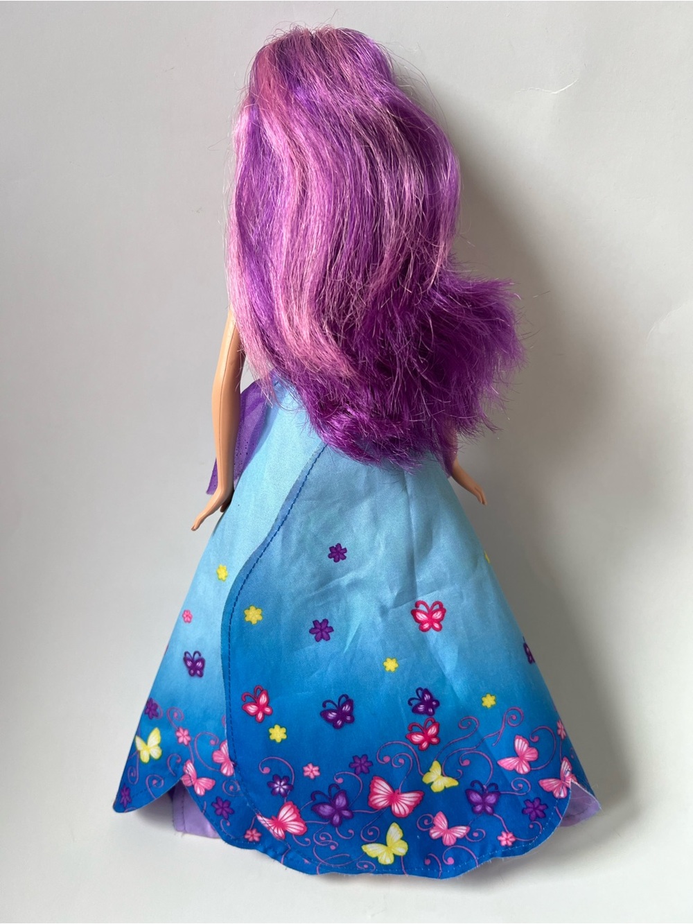 2008 PURPLE Fairy-tastic Princess doll butterfly wings P6564 - Picture 8 of 8